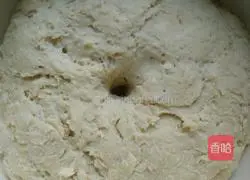 Illustration of how to make millet flour and milk dough cake 5