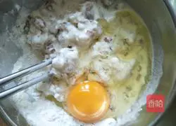 Meat and Egg Pancake Recipe Illustration 4