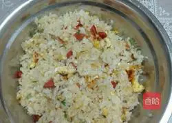 Yangzhou fried rice recipe illustration 7