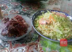 Illustration of how to make fried noodles 7