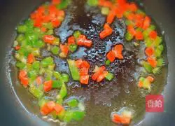 Illustration of home-style egg fried rice 2