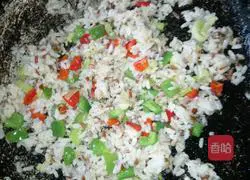 Assorted Egg Fried Rice Recipe Illustration 6