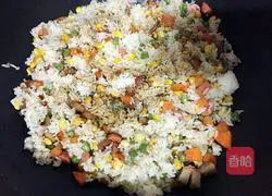 Colorful Fried Rice Recipe Illustration 6