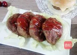 Illustration of how to make pan-fried pork patties 17