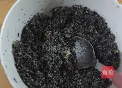 Illustration of how to make sesame and peanut buns 4