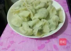 Illustration of how to make leek and egg dumplings 6