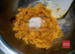 Pumpkin bean paste cake recipe 2