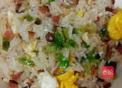 How to make bacon fried rice Illustration 4