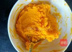 Tiger Illustration of how to make pumpkin pie 2