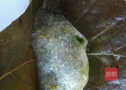 Illustration of how to make quince leaf cake 12