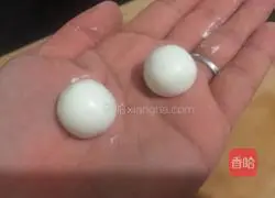 Illustration of homemade stuffed glutinous rice balls 6