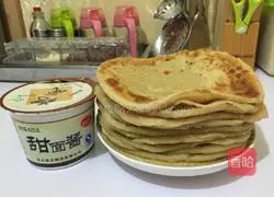 Illustration of how to make flatbread 13