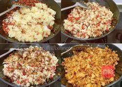 Illustration of how to make corn meat and paper skin siu mai 8