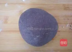 Illustration of how to make black rice noodles steamed buns 8