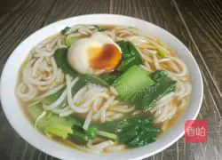 Illustration of how to make vegetable and egg soup noodles 8