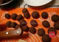 Illustration of homemade bean paste glutinous rice balls 3