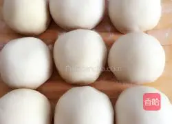 Illustration of how to make red bean paste and pancakes 13