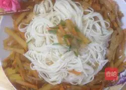 Illustration of how to make dry noodles 5