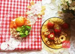  Illustration of how to make colorful vegetable pancakes 11