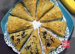 Illustration of how to make banana shortcake 7