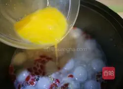 Illustration of how to make fermented black sesame glutinous rice balls 7