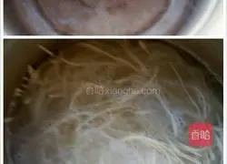 Illustration of how to make fried noodles with fried sauce 2