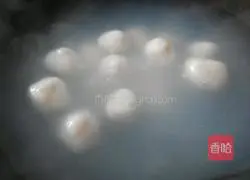 Illustration of how to make glutinous rice balls 4