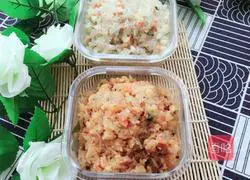 Illustration of how to make cabbage and vermicelli bun filling (double flavor) 1