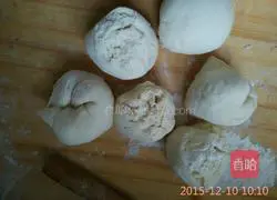 Steamed buns with sugar corners Illustration of how to make oil rolls 10