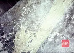 Illustration of how to make fried noodles 1