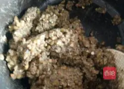 Illustration of how to make mung bean cake 1