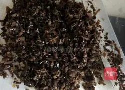 Wood fungus, egg and shrimp Illustration of how to make dumplings 1