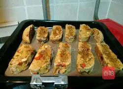 Illustration of how to make mixed nut cakes 12