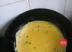 Crispy Eggs Illustration of how to make cakes 2