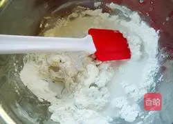 Illustration of how to make rainbow glutinous rice balls 1