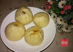 Illustration of how to make steamed buns with soy sauce 6