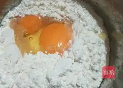 Illustration of how to make original waffles 1