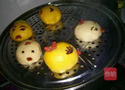 Good luck in the Year of the Rooster ~ Illustration of how to make chicken sugar buns 14