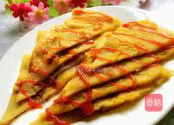 Illustration of how to make egg pancakes 6