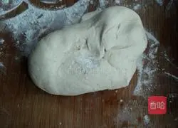 Illustration of how to make walnut brown sugar pancakes 2