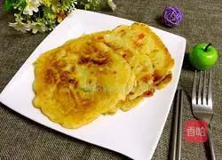 Illustration of how to make Korean potato pancakes 9