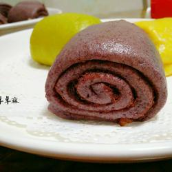 Black rice steamed buns