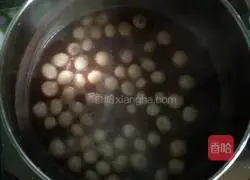 Illustration of how to make red bean glutinous rice balls 7