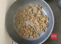 Illustration of how to make dried pickled pancakes 8