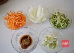 Vegetarian fried noodles recipe 1