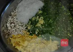 Illustration of how to make colorful stuffed buns 8