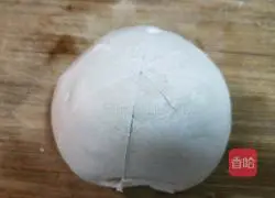Illustration of how to make baked steamed buns 1