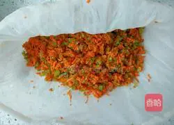 Illustration of how to make carrot buns 11