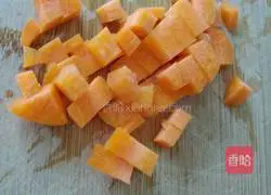 Assorted fried rice (less and more ingredients) Material version) Illustration 1