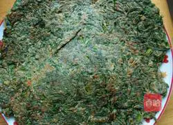 Illustration of how to make fennel egg pancake 7